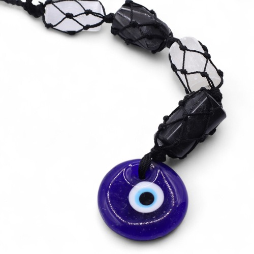 Hanging stone pendant - hanging,