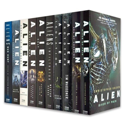 Alien series books set pb - 10,