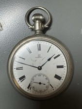 WW1 Era Ca 1915 Omega Pocket Watch Serviced