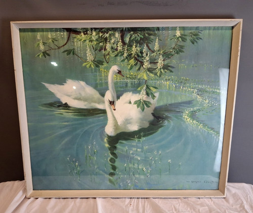 Vintage vernon ward print - vintage,
