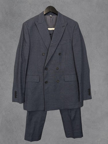 Suit mens 42l 38x29 blue - 42l,