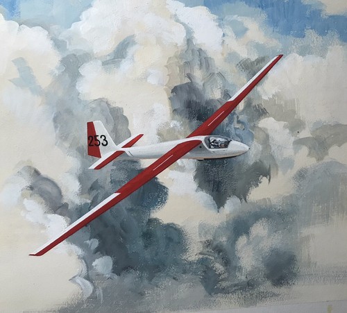 Original art painting - 9”,