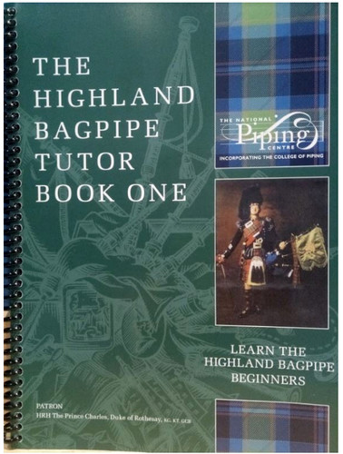 Bagpipe tutor book green - tutor,