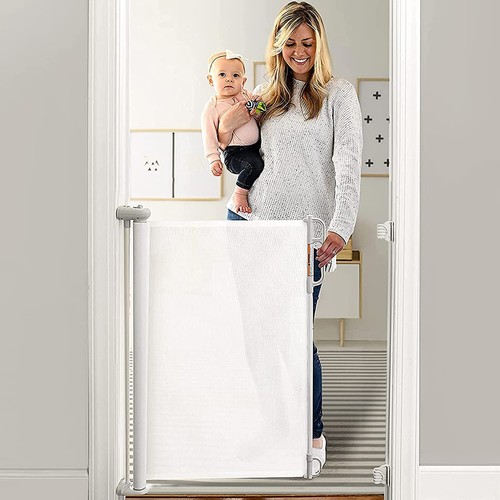 Retractable pet dog gate - dog,
