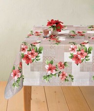 Wipe Clean Tablecloth Round