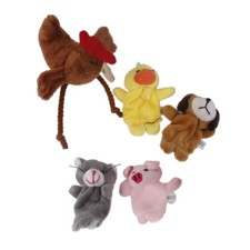 5Pcs The Little Red Hen Finger