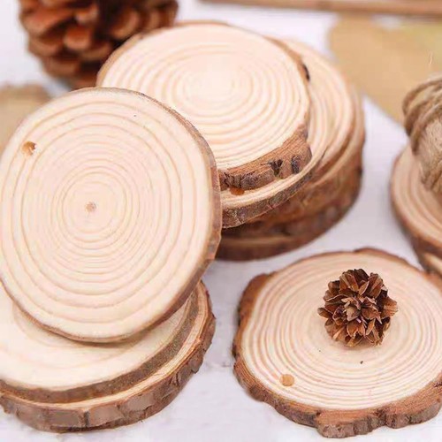 210 wooden slices wood - slices,