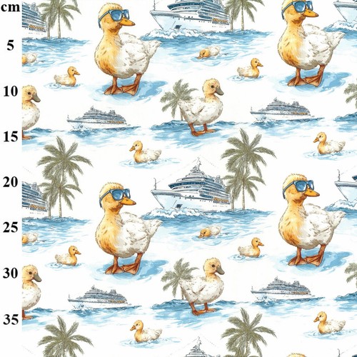 Holiday design duck fabric - holiday,