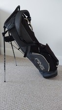 PING Hoofer 4 Way Golf Carry Golfing Cart Bag with Stand with rain cover
