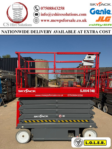 14m skyjack sj4740 electri - skyjack,