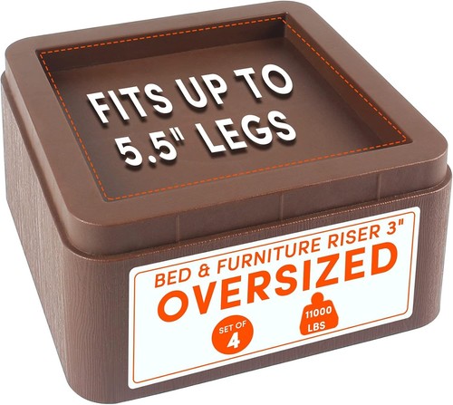 Pack inch bed - inch, risers