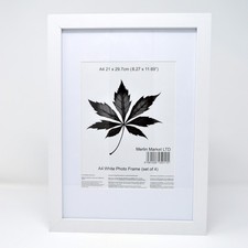 A4 White Photo Frame 21x29.7cm
