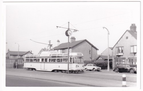 Vintage blackpool tram - blackpool, 308