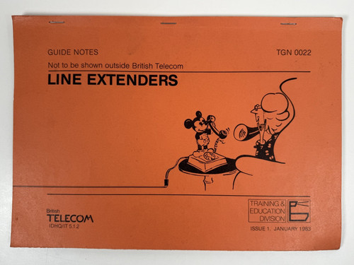 Rare british telecom line - british,