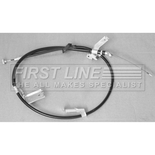 Handbrake cable rear - handbrake,