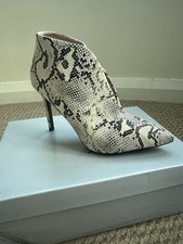 Wallis Snakeskin Shoe Boot