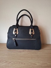 Moda Handbag - Twin Handle - Black - New
