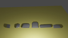 1/18 pack of 6 hood scoops for diorama or diecast UNPAINTED