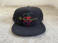 Supreme Champion 5-Panel Snapback Cap Hat Black Fall Winter 2017 FW17