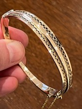 Antique 9ct Rose Gold Bangle