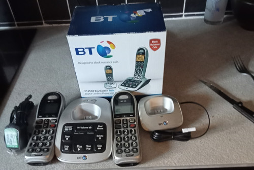 Bt4500 big button - button, cordless