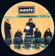 Oasis Roll With It Vinyl 7"