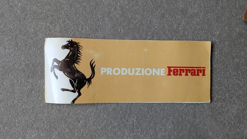 1977 ferrari produzione sales - 1977,