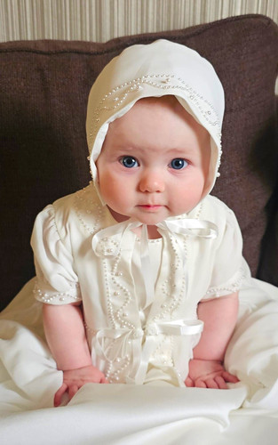 Christening dress with gown - dress,