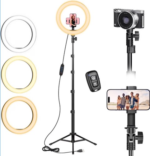 Ring light with - with, tripod
