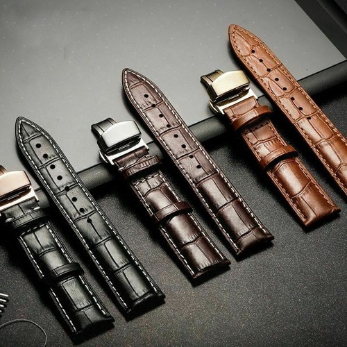 Genuine leather watch - watch, strap