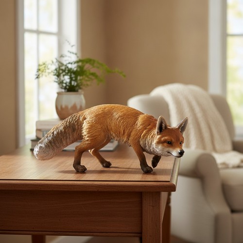 Real life prowling fox - real,