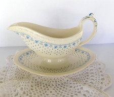 Antique Spode Ermine Blue