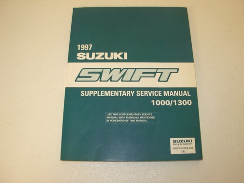 1998 suzuki swift 1000 - 1998,