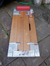 Vintage RARE SNAP-ON Military Wooden Garage Creeper Trolley Crawler Board