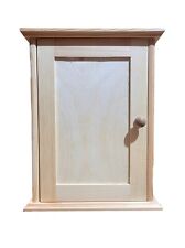 WALL MOUNTED KEY CABINET STORAGE HOLDER BOX WOODEN CUPBOARD KEY HOOK /K01
