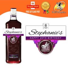 PERSONALISED SLOE GIN LABEL