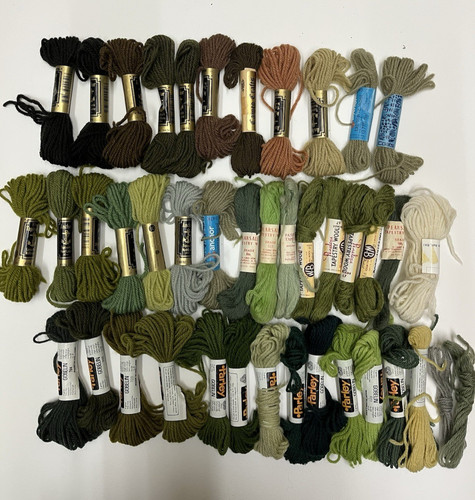 Large lot tapestry wool anchor - large,