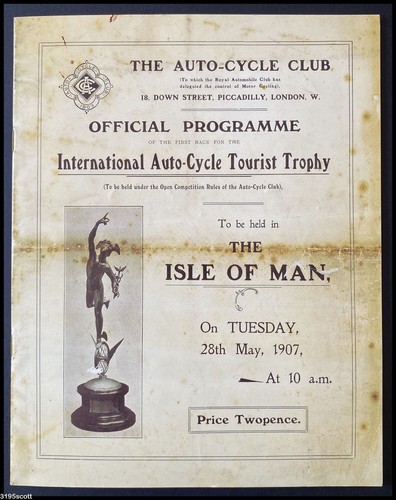 2007 isle man 1907 tt - 2007,