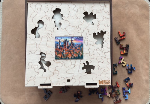 426 shaped piece wooden - wooden, jigsaw