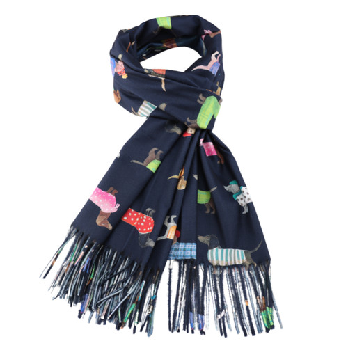 Sausage dogs scarf - sausage,