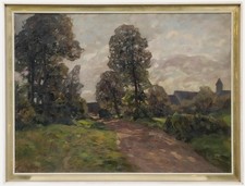 Mid 20th Century Oil - Country