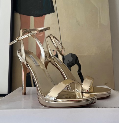 New nine west metallic gold - nine,