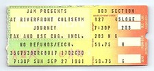 Journey Concert Ticket Stub
