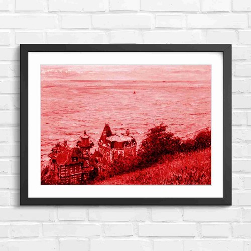 Seaside villas ocean view red - seaside,