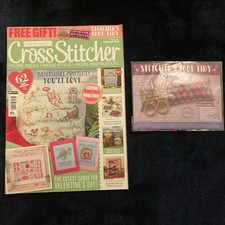 Cross Stitcher Magazine Issue 392 with gift Kit