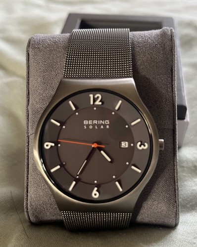 Bering mens solar watch - bering, 40mm