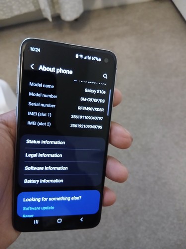 Samsung galaxy s10e 128gb - galaxy, 128gb-