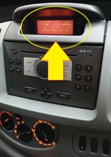 ✅ Vauxhall Vivaro Van Camper ✅ 2 x LED Clock Radio MFC LCD Digital Display Bulbs