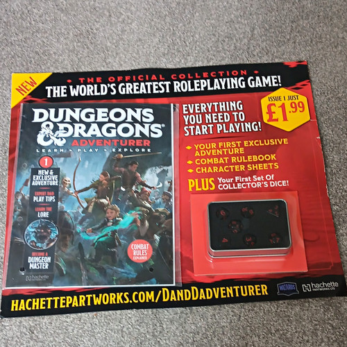 Hachette partworks d - hachette, d&d