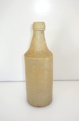 Salt glazed stoneware porter - stoneware,